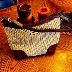 Strada lady’s handbag with small case